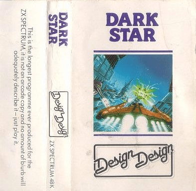 Dark Star box art for ZX Spectrum